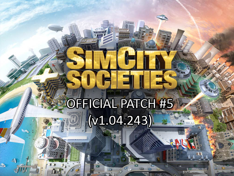 simcity societies patch 1 5